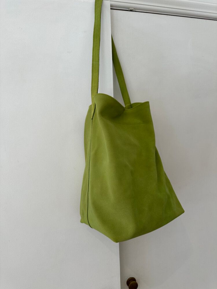 Jones suede tote from the Bali Tailor
