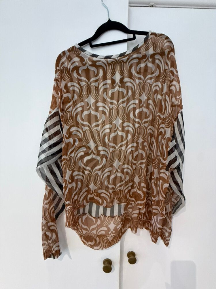 Dries Van Noten silk Top