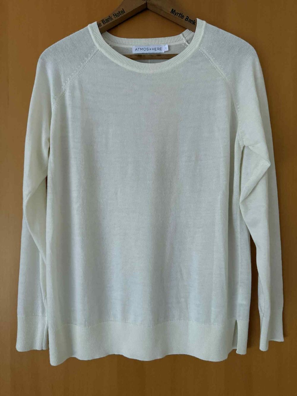 Atmosphere white jumper