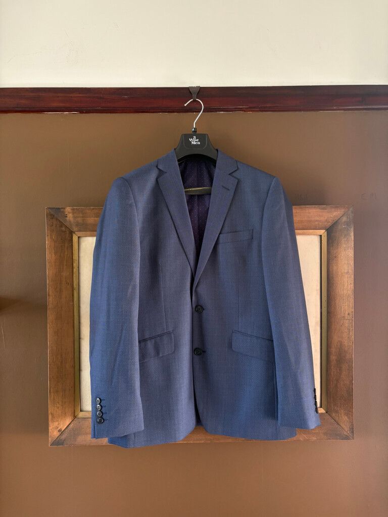 100% wool suit
