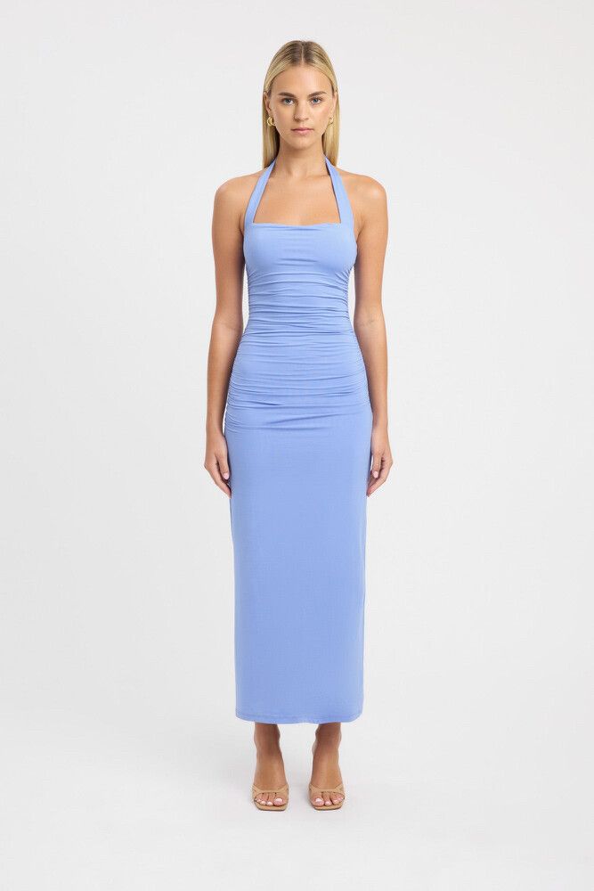 kookai blue midi dress KOOKA | Tap to shop our best-selling Neyo Midi Dress & Bianca Heels, available in boutiques and online #kookai