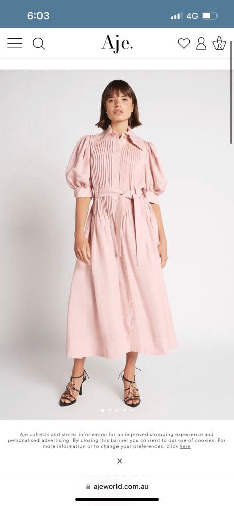 knee length dresses for ladies Angelina Belted Midi Dress main image 0