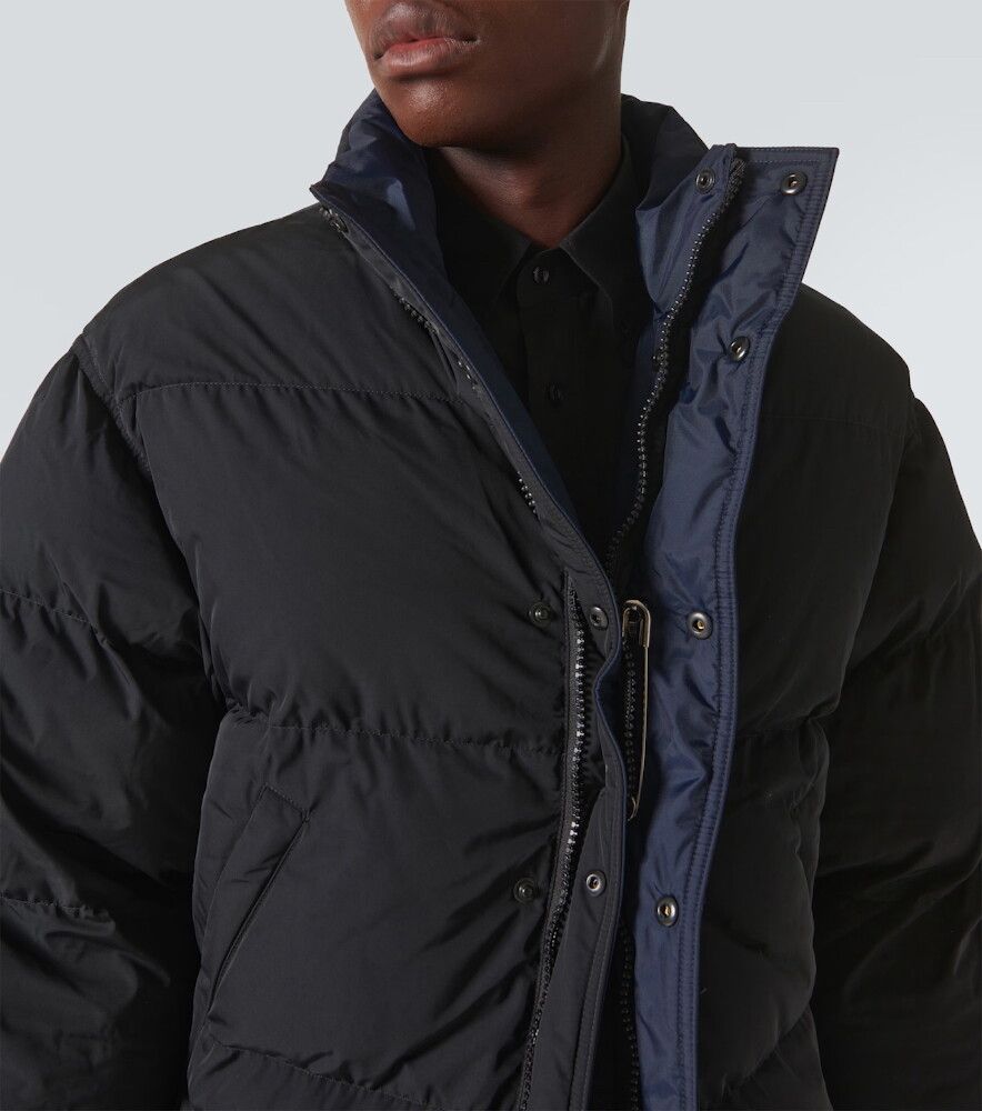 (brand new!) BALENCIAGA Reversible Puffer Jacket (black/navy) - size 2