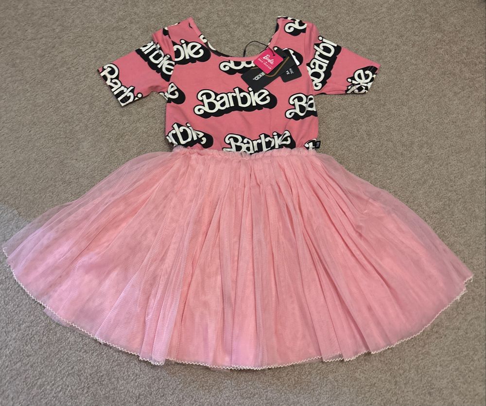 Rock Your Kid Barbie Dress-size 7
