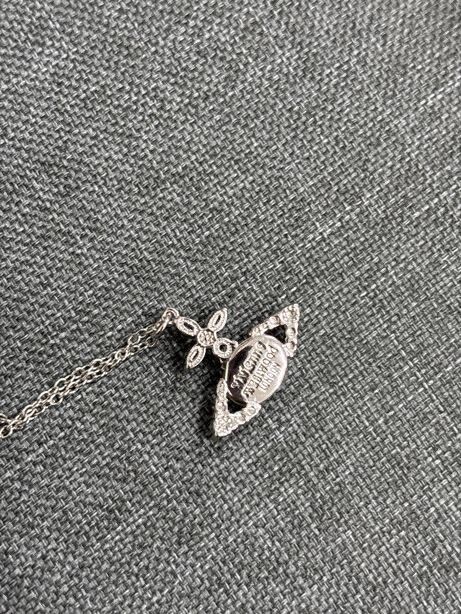 Vivienne Westwood Silver Ada Pendant Necklace