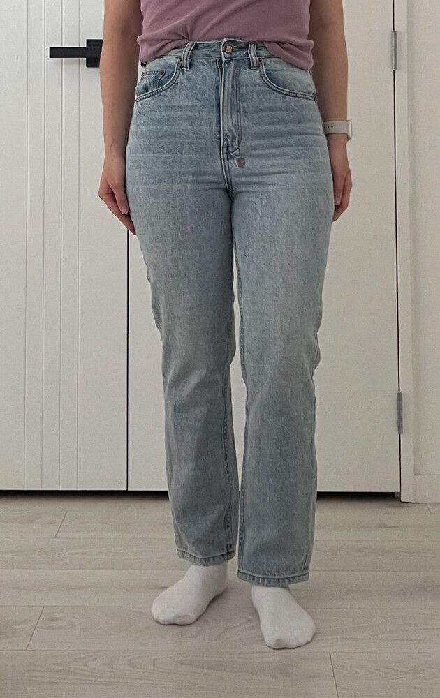 Ksubi High Waisted Light Blue Jeans