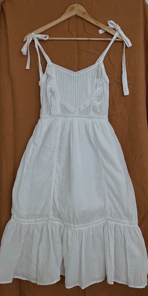 New Look beautiful midi White Dress