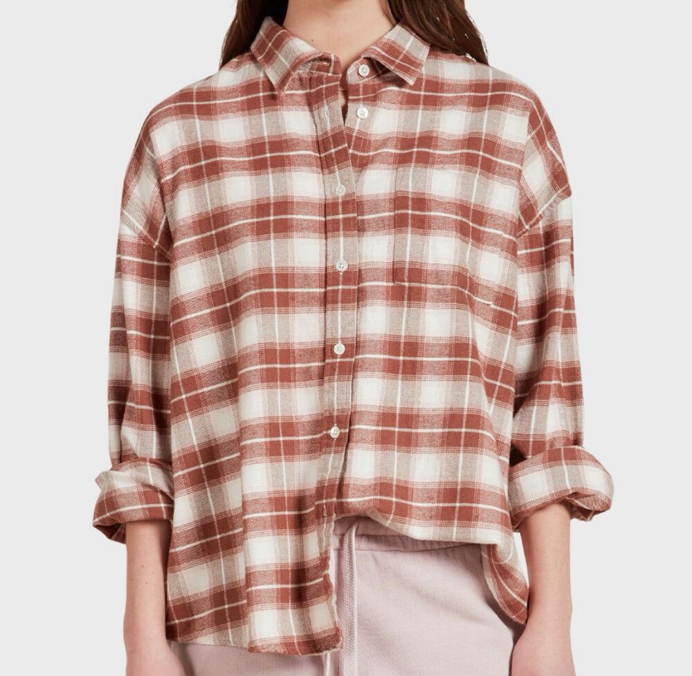 Academy Brand Flannel Button-up Shirt