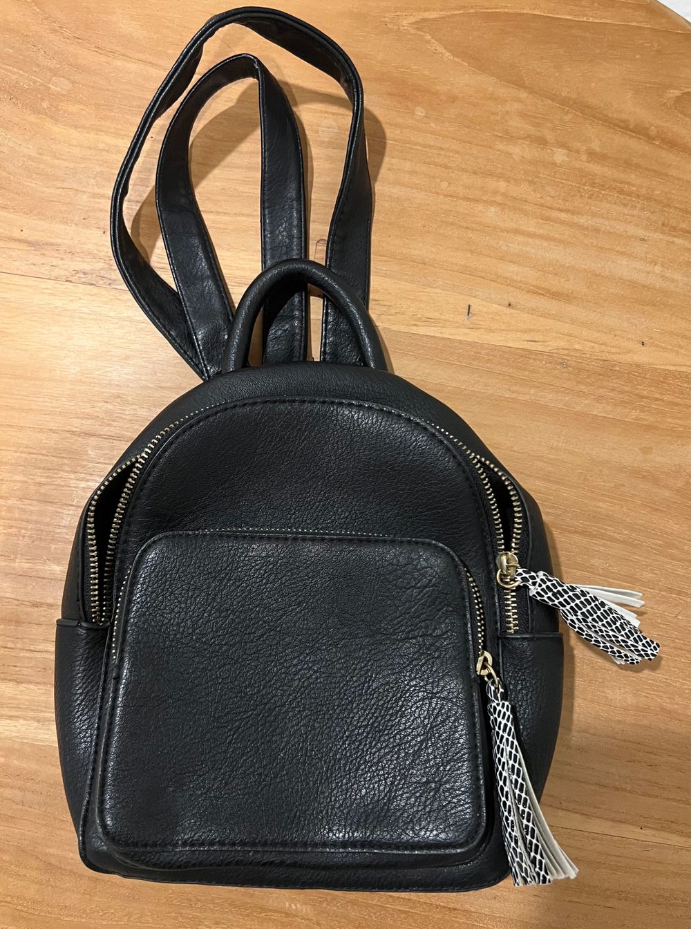 Marikai Small Black Backpack