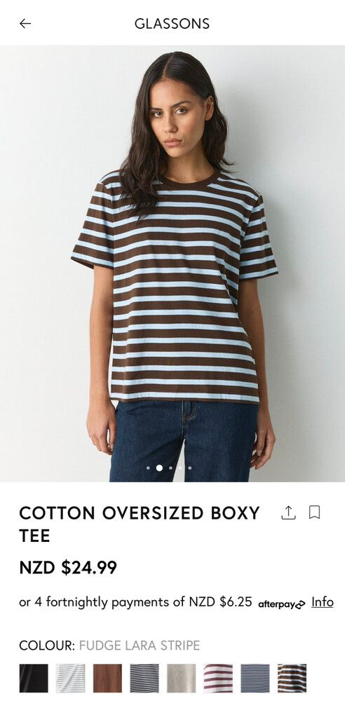 Glassons Striped T-Shirt