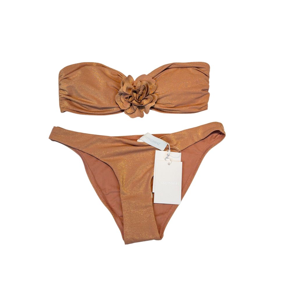 Zimmermann Everley Metallic Bikini Set Rose Size 1 AU 8–10 / UK 8–10 / US 4–6 / EU 36–38 / S–M – NWT