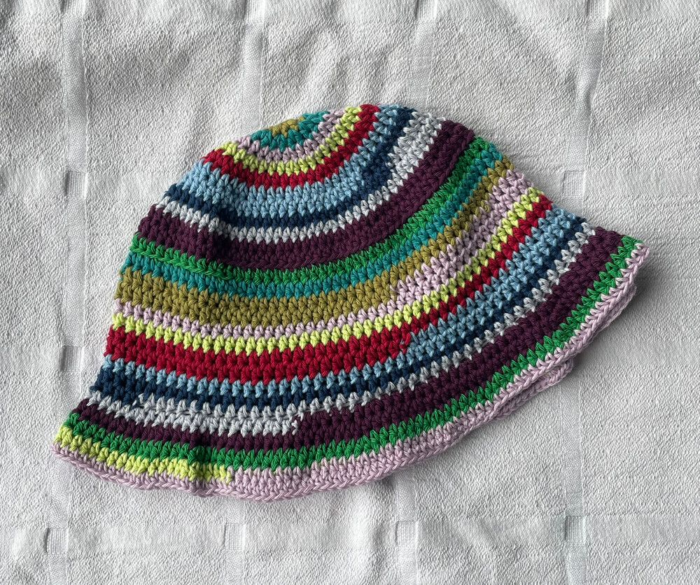 Cotton Crochet Colourful Hat