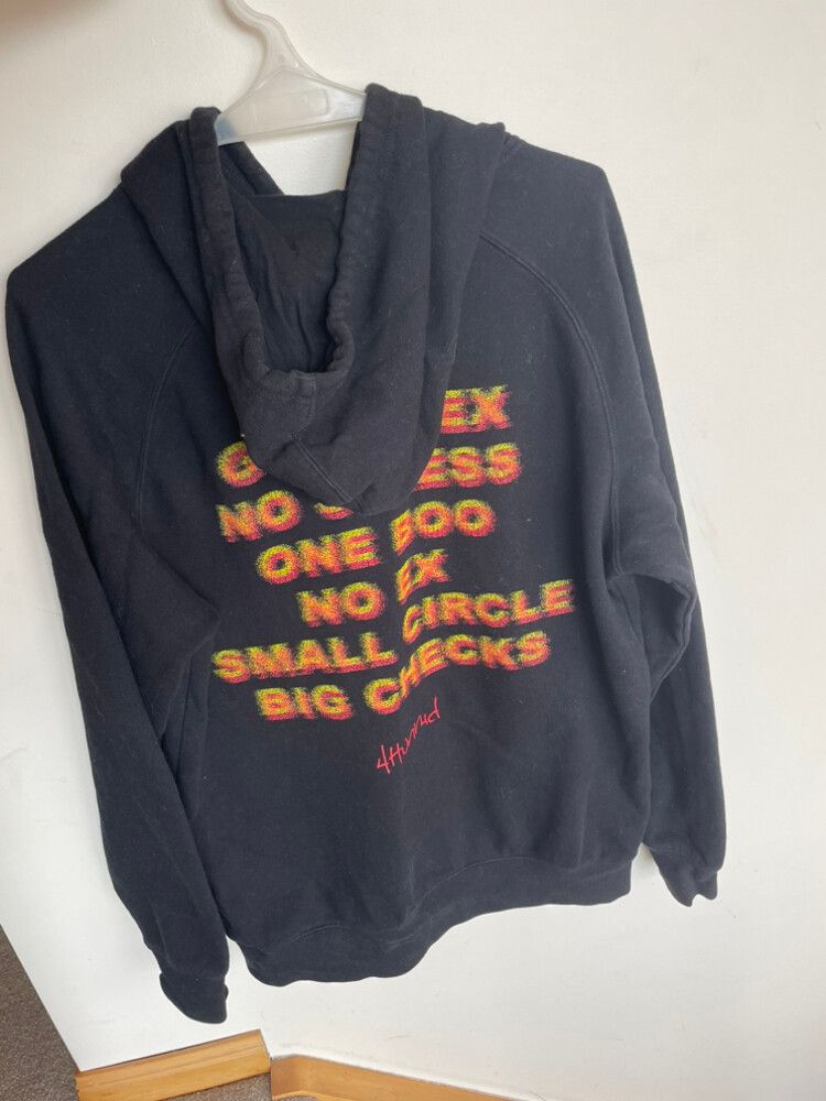 4Hunnid Black Hoodie Size M