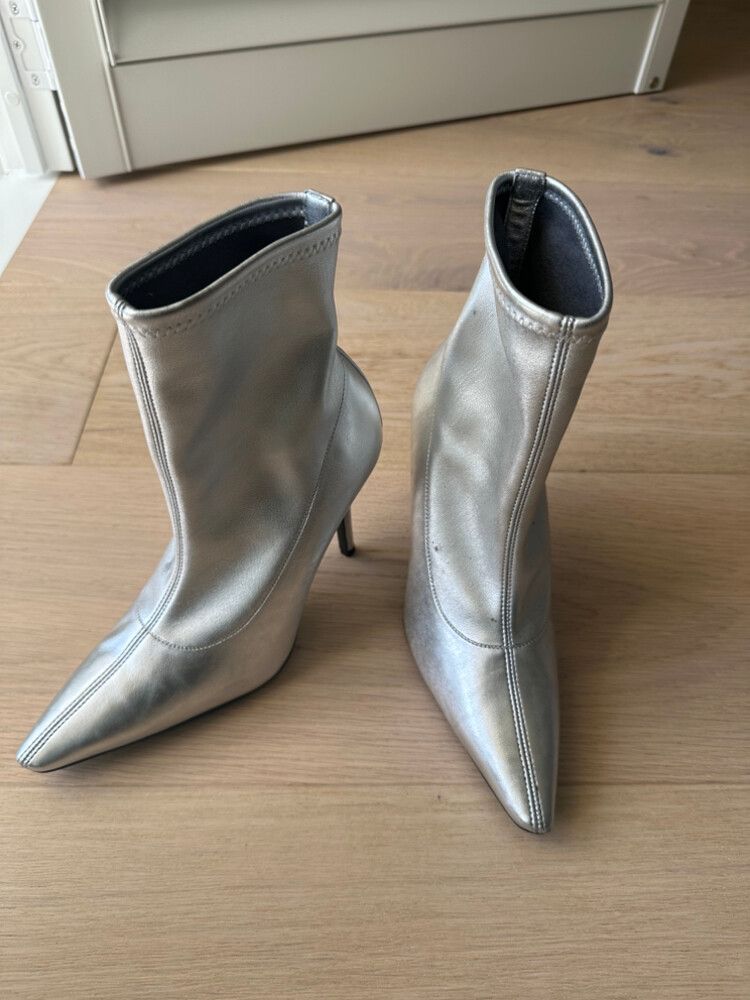 Giuseppe Zanotti Silver Boots