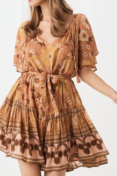 buttercup mini dress spell Spell | Dresses | Spell The Gypsy Buttercup Mini Dress W Waist Tie Size Xl