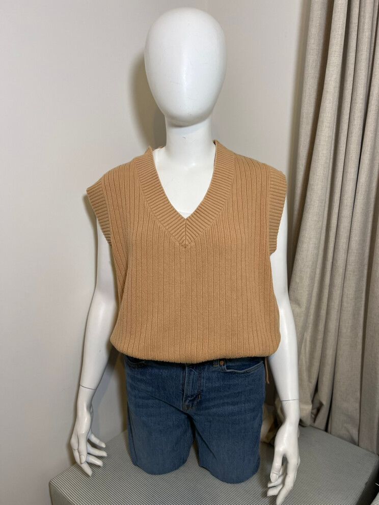 Arcaa Organic Cotton Over Sized Knit Vest