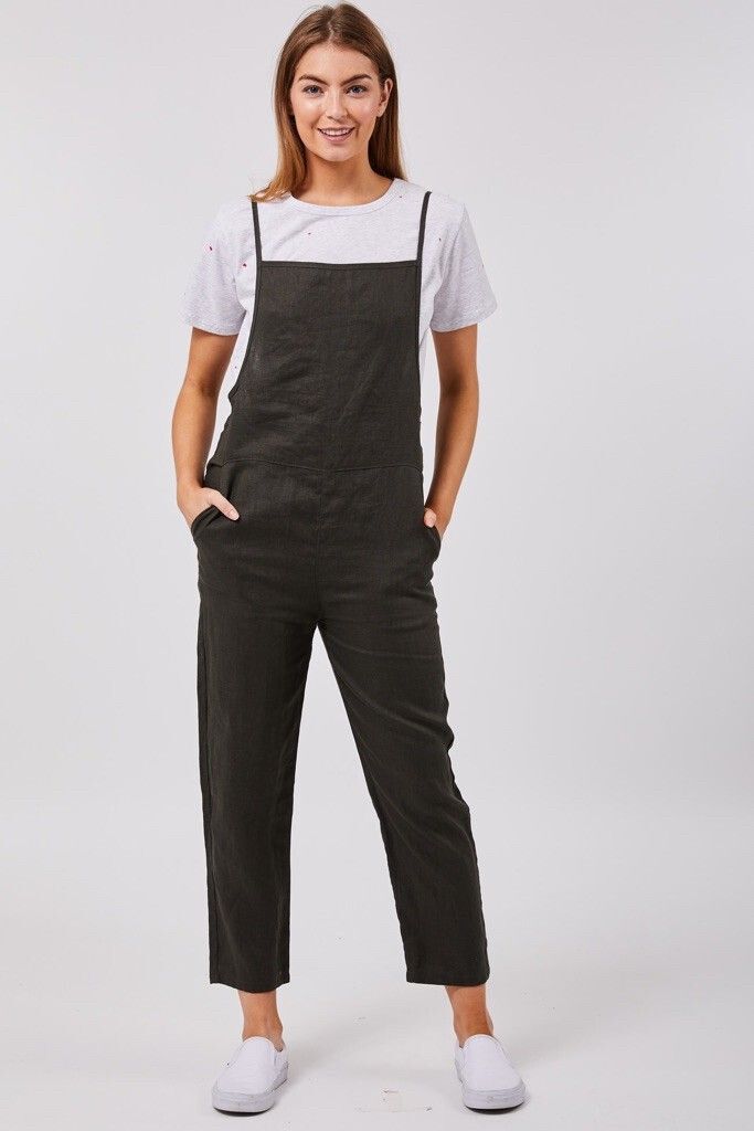 RPM 100% Linen Jumpsuit