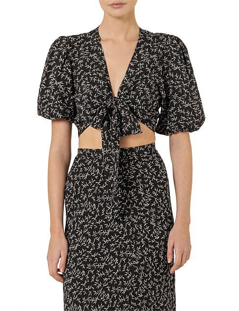 LULU & ROSE GISELLE TIE TOP