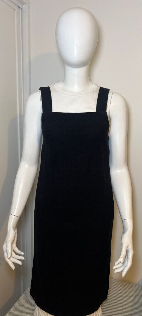 Rusty Linen Pinafore