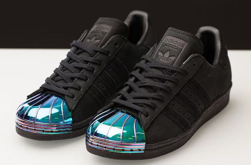 adidas gazelle silver green womens Adidas Superstar 80s Metal Toe (W)
