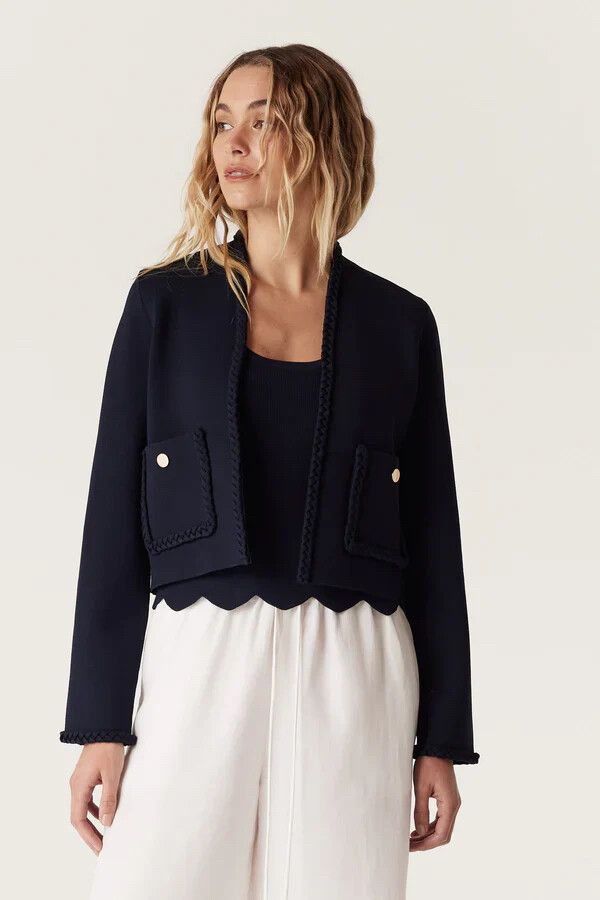 Cable Melbourne Riviera Crepe Jacket/cardigan