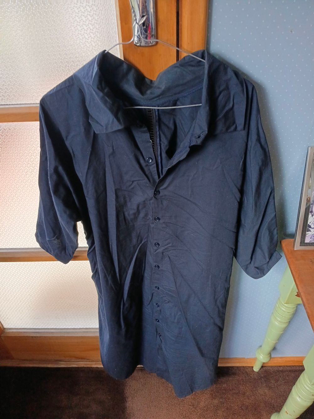 Briarwood Navy Blue Shirt Dress