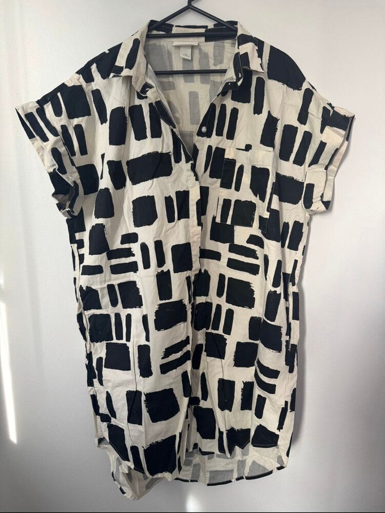 boxy shirt dress