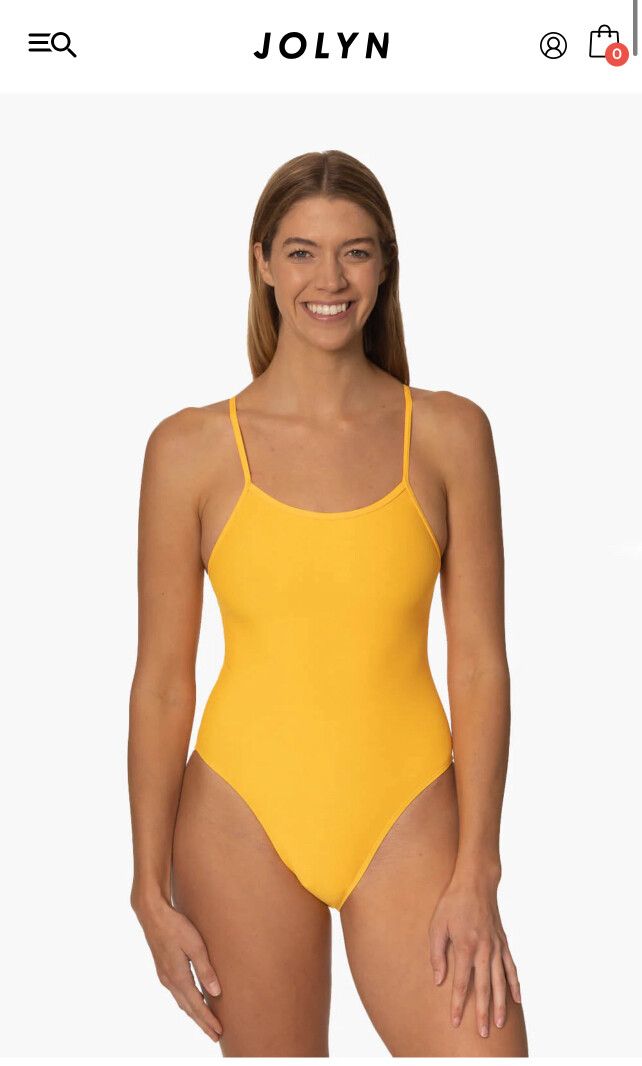 Jolyn Mango One Piece Swimsuit