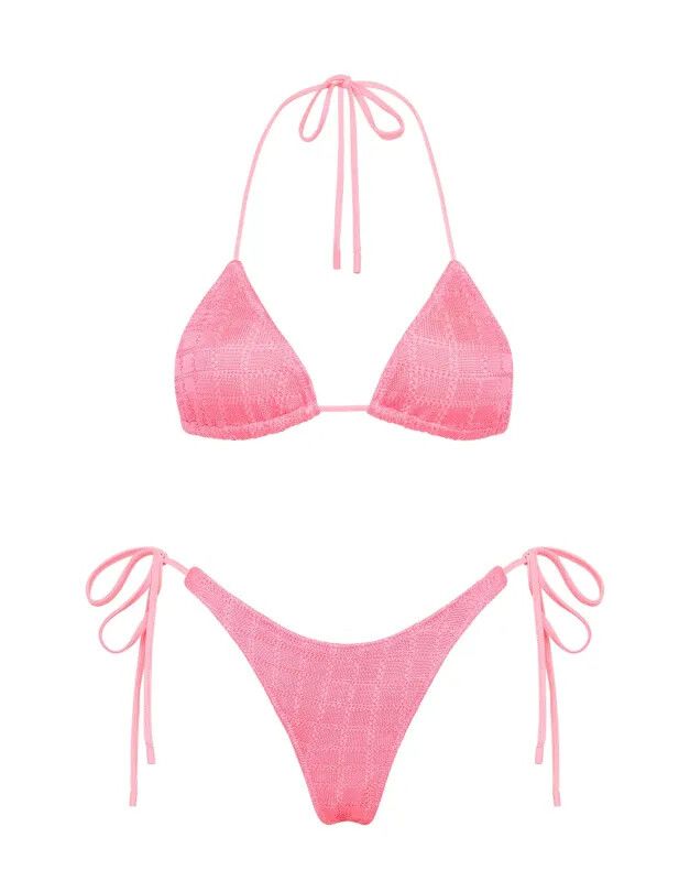 Triangl Pink Bikini Size S/M
