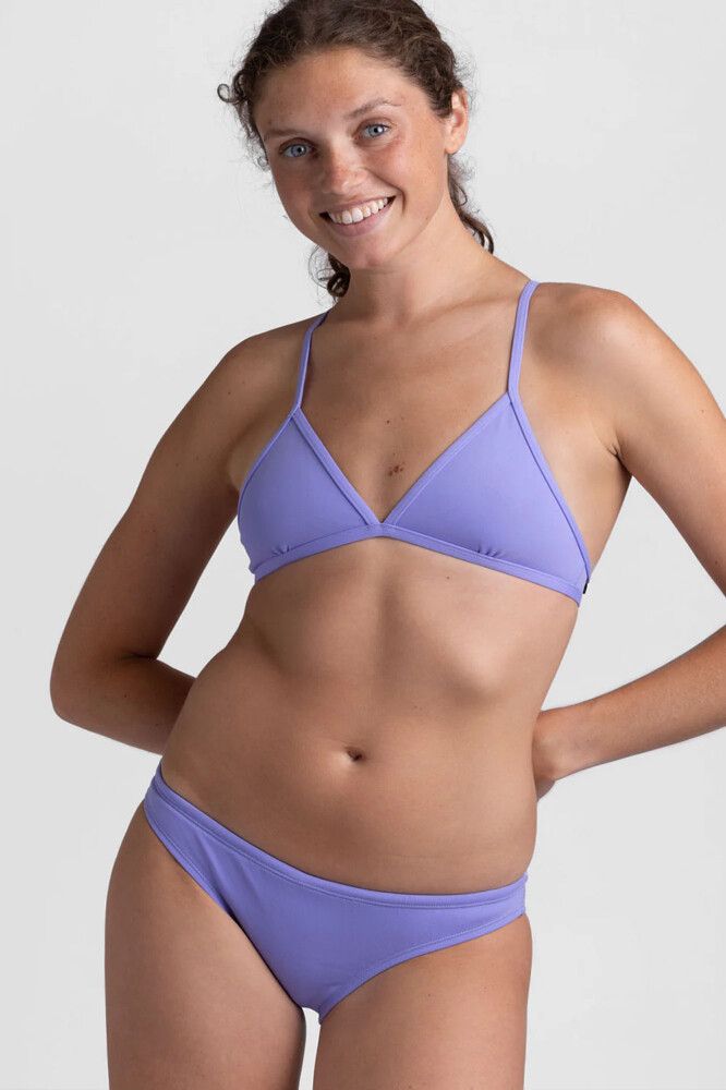 Jolyn Triangle Midl Lavender Bikini Set Size S