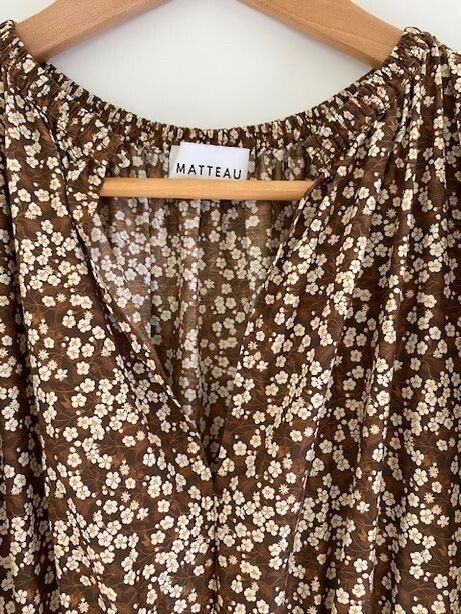 Matteau Cocoon Long Dress - Blossom