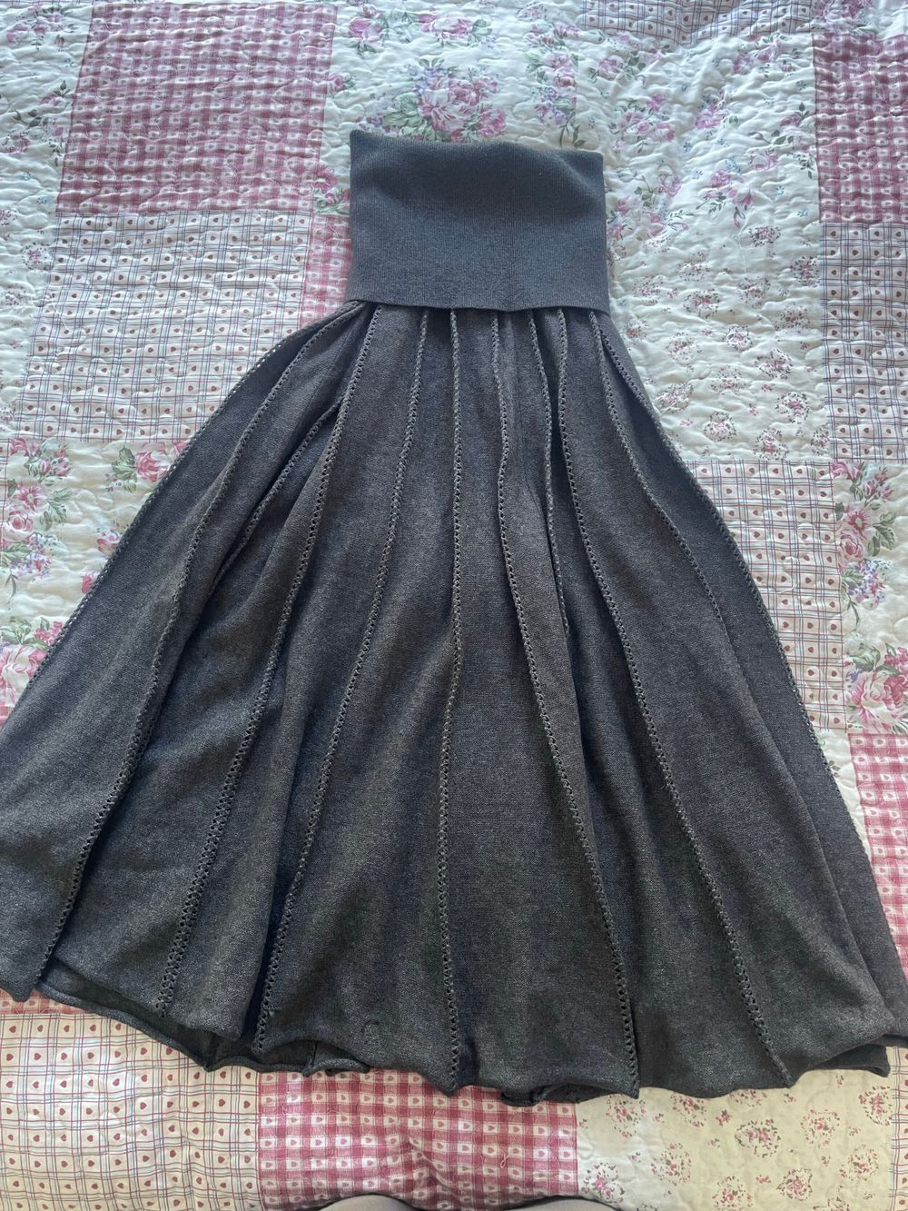 ricochet Grey poncho