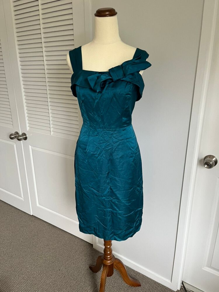 Teal Veronika Maine Cocktail Dress