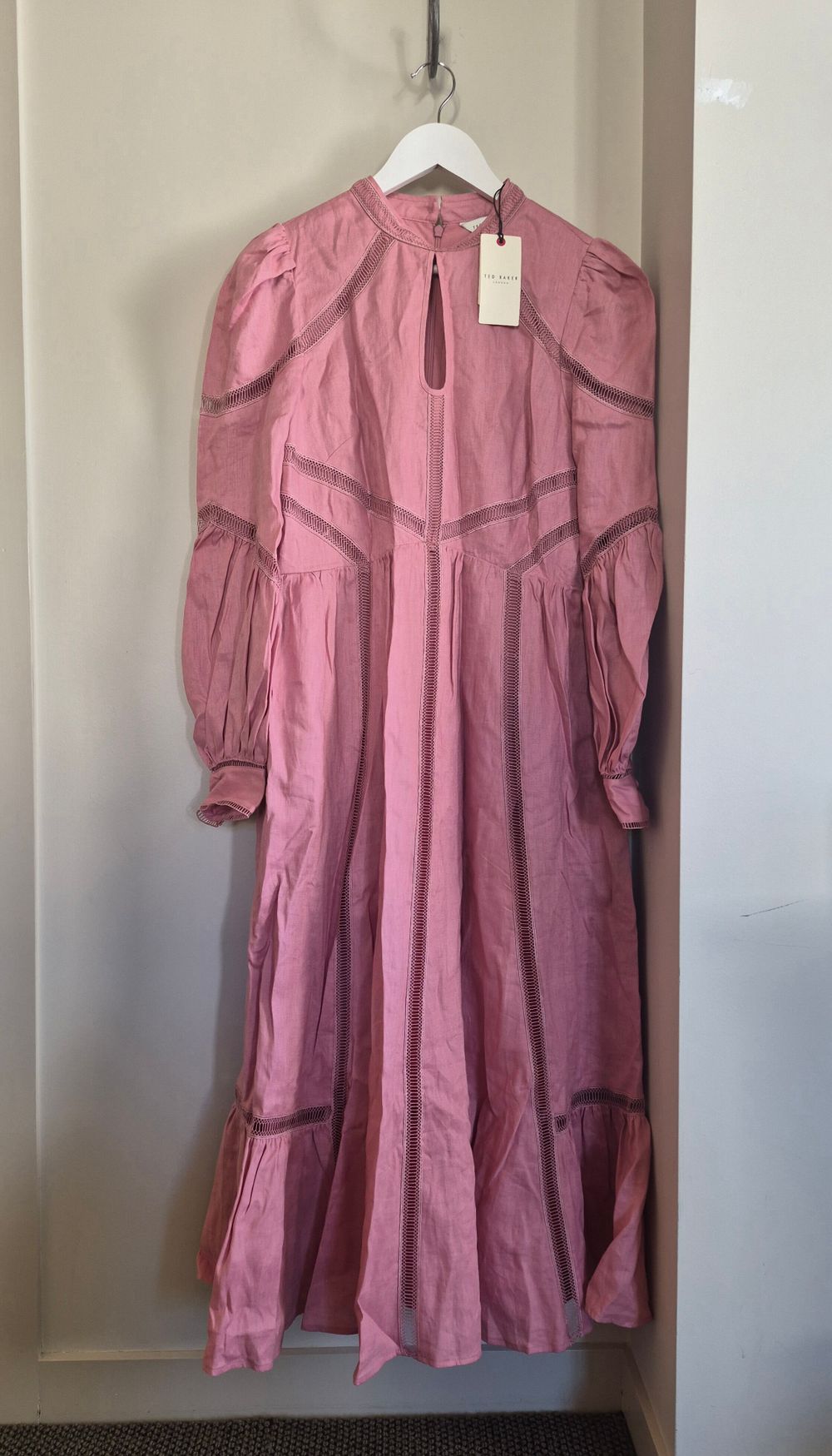 green emerald velvet dress DRESSES - DUSKY-PINK | CANDDY | Ted Baker  Ted Baker London