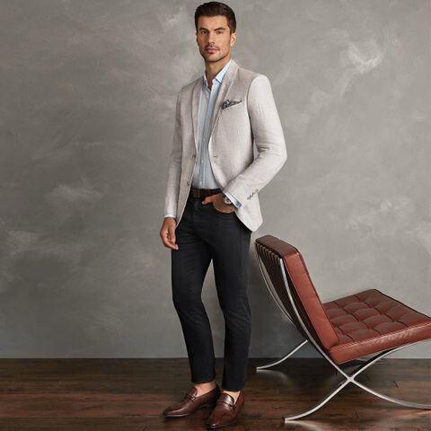 NEW Natural linen blazer