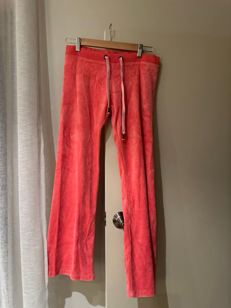 Vintage PINK velour Tracksuit Pants
