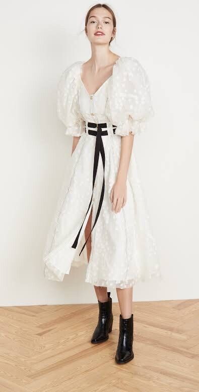 aje banksia burnout midi dress Aje | The End of Summer Sale
