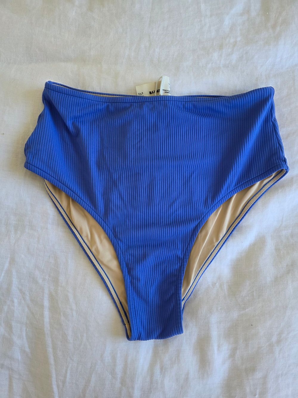 Zulu & Zephyr Blue High Cut Bikini Bottoms