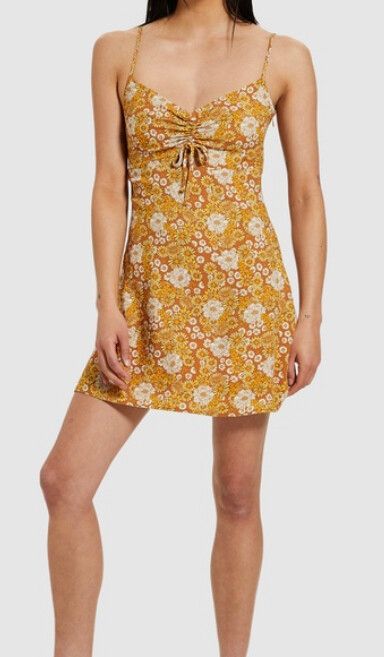 knee length dresses for ladies Hell Bunny Sunflower Mini Dress  Shopabernathys