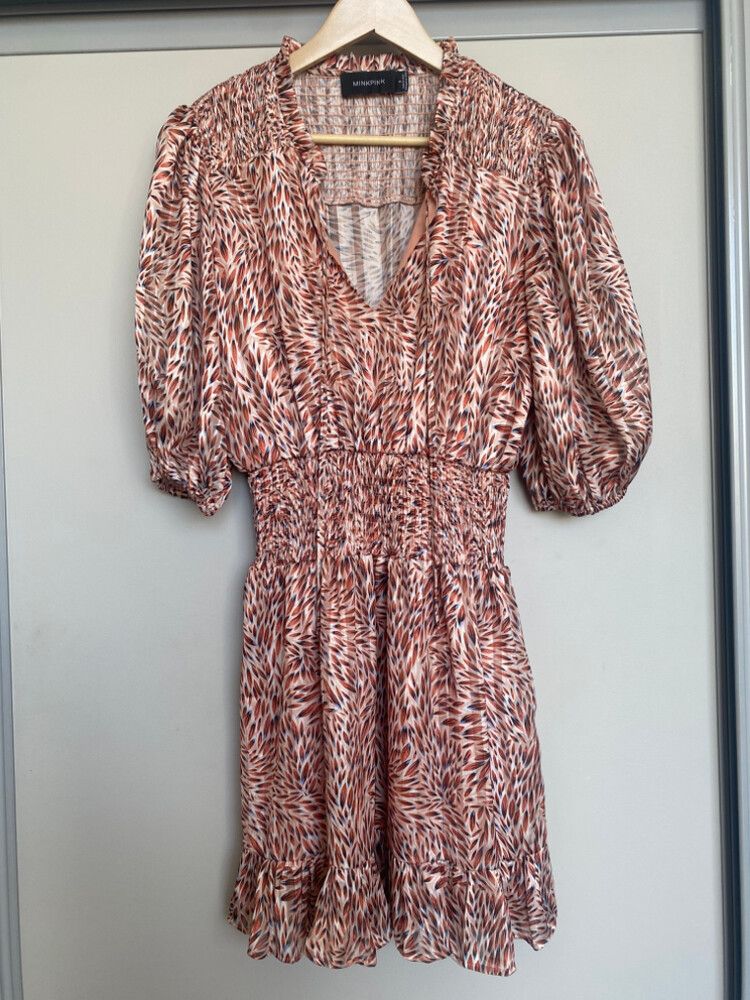 Mink Pink Short Bell Sleeve Dress