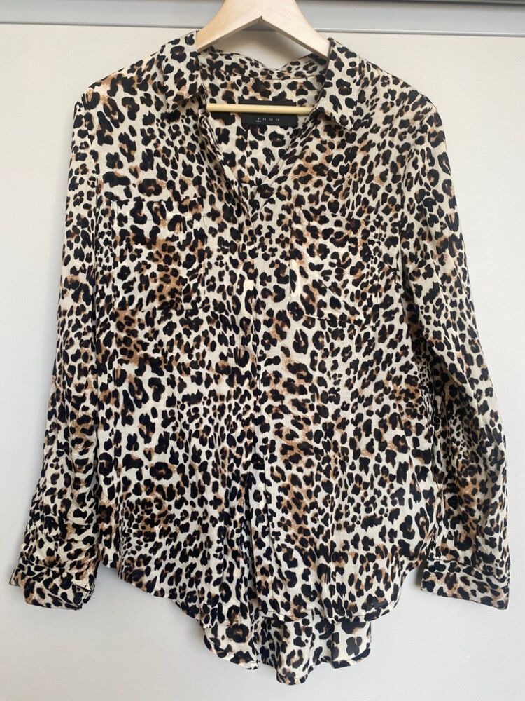 Decjuba Leopard Print Shirt