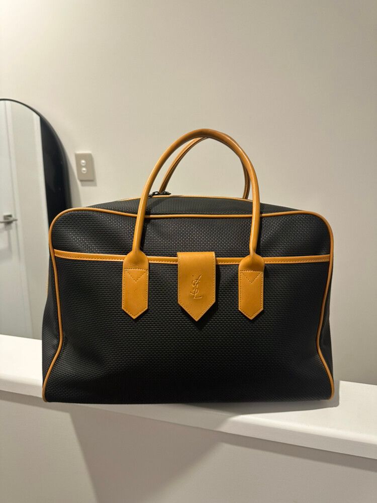Yves Saint Laurent Black Travel Bag