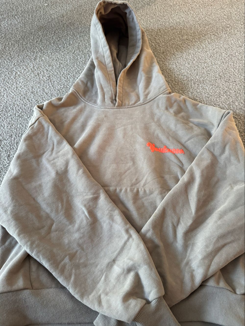 Youknow Grey Hoodie