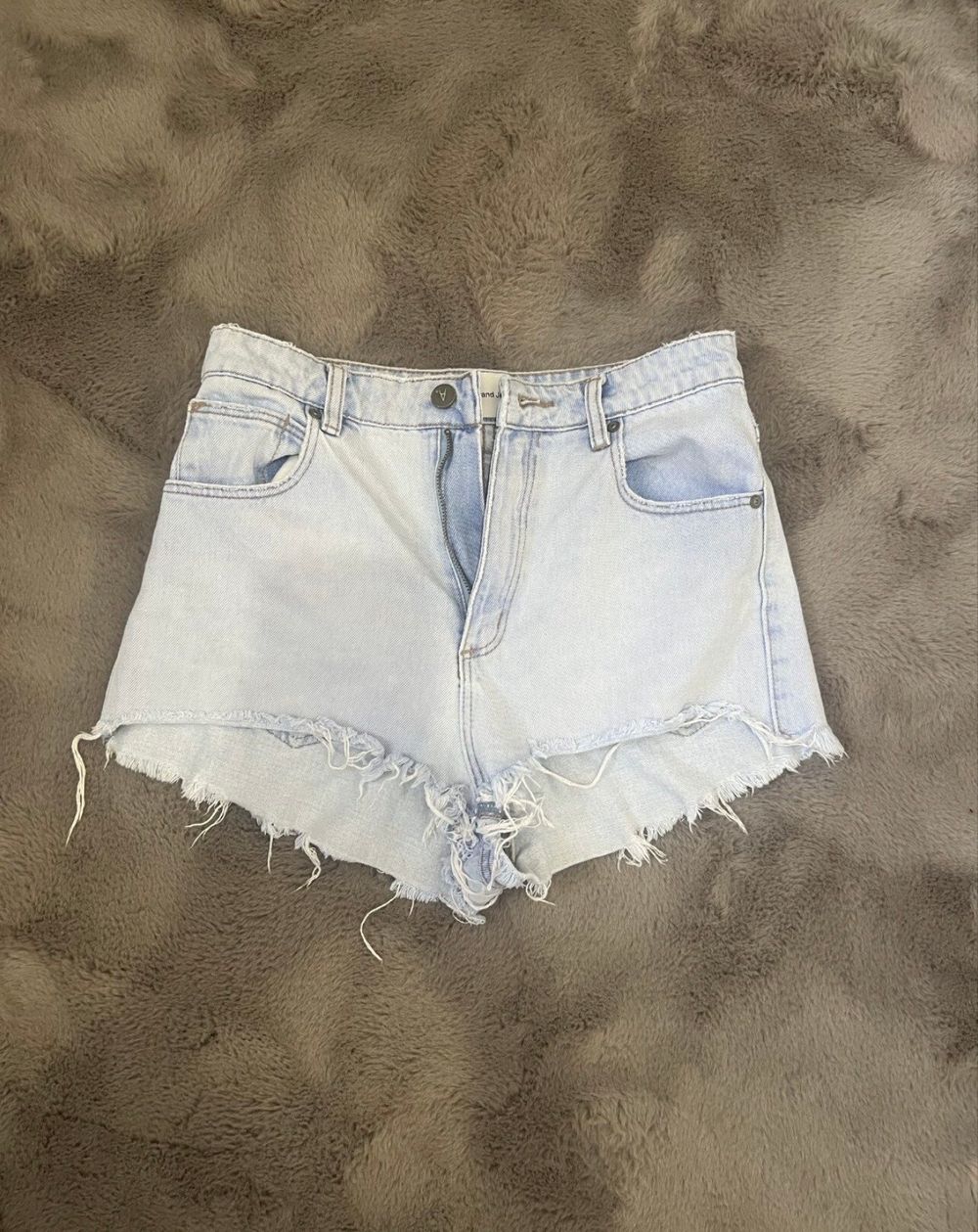 Abrand denim shorts