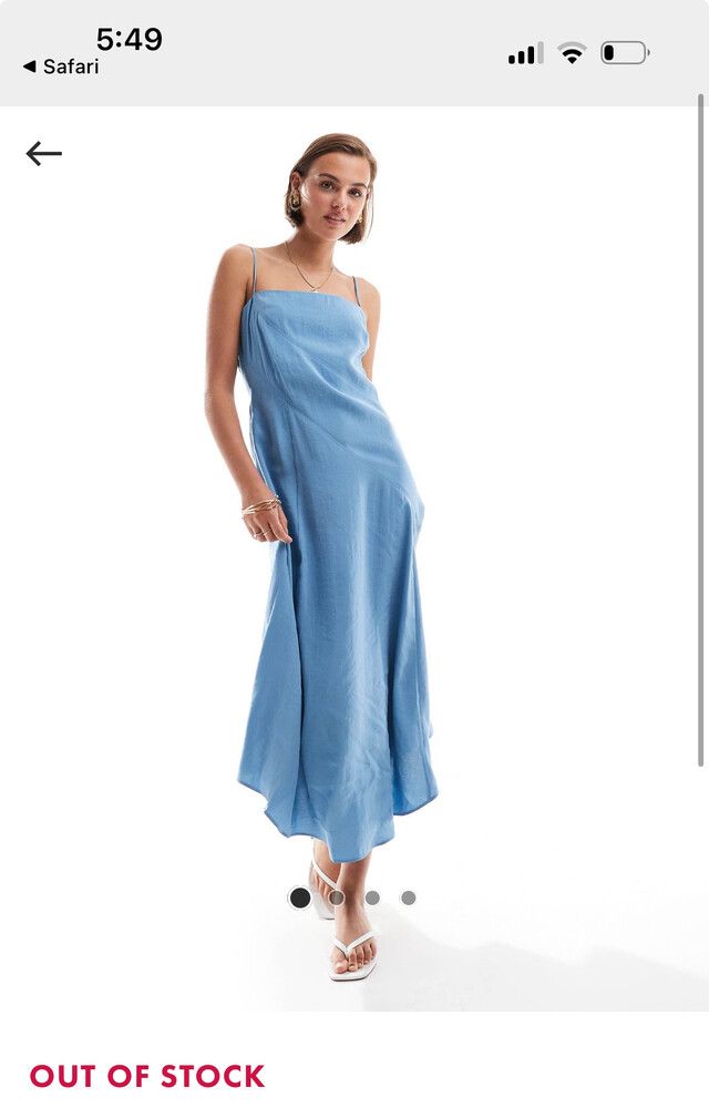 ASOS Blue Dress