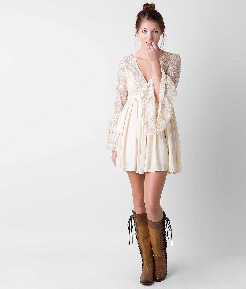 Free people v neck dress best sale