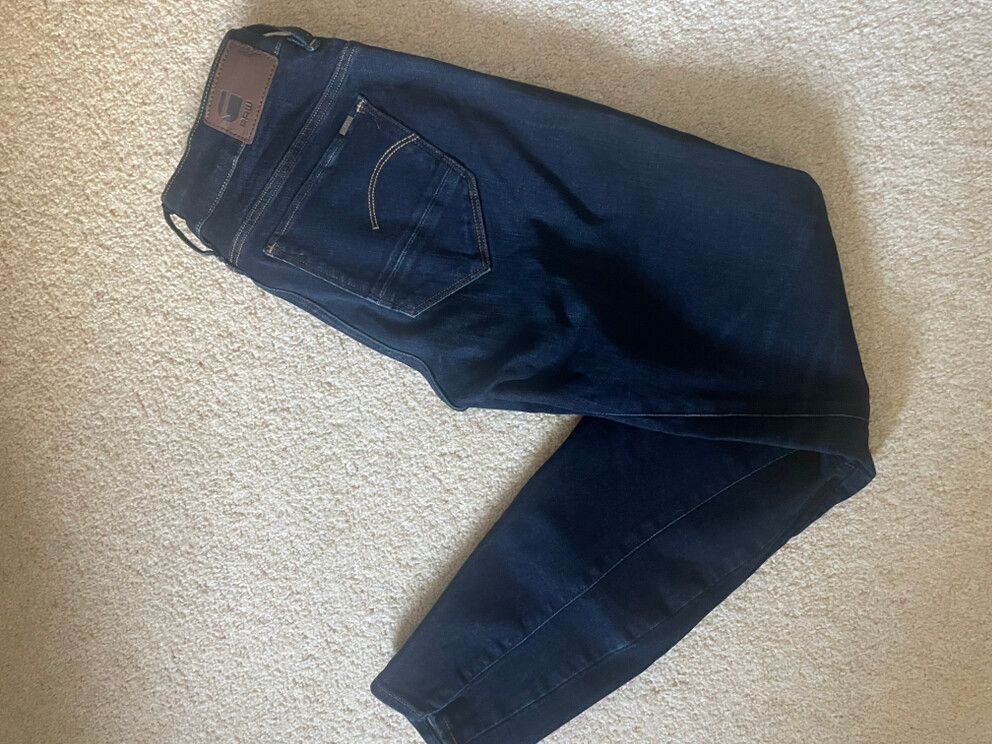 Raw Arc 3D Mid Skinny Jeans