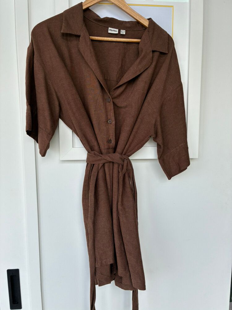 Rhythm Brown play suit
