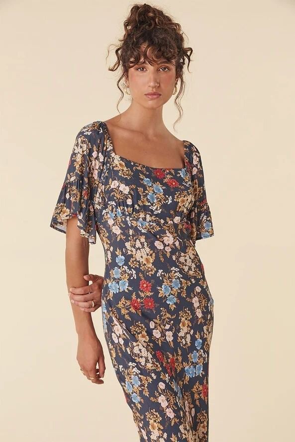 Spell & The Gypsy Collective - Spell - Flora Midi Dress on Designer Wardrobe