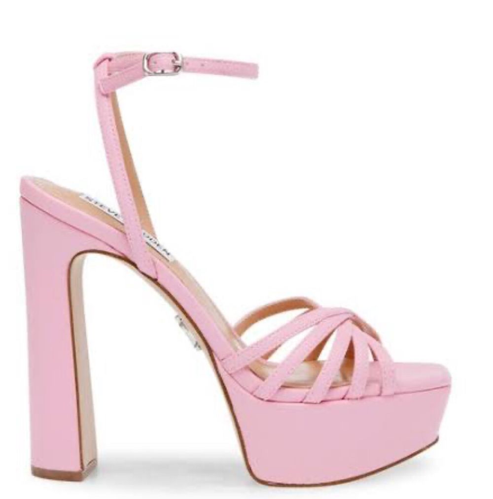New Pink Platform Sandals